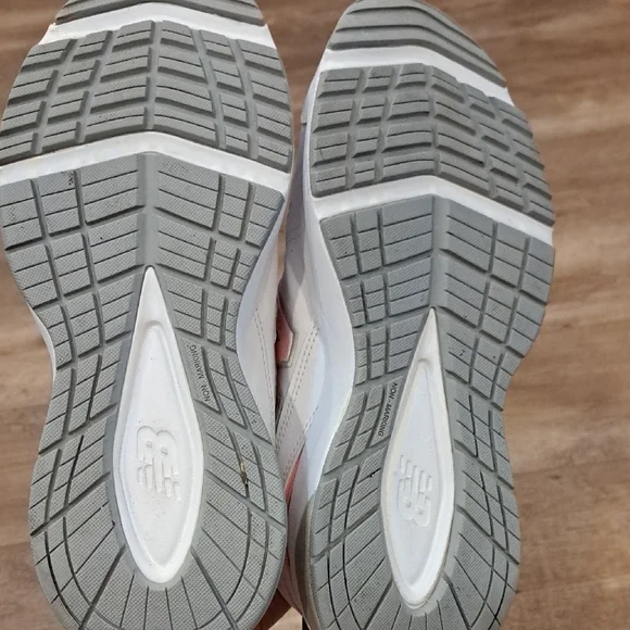 New Balance 608 White with Pink Accents - Picture 10 of 15